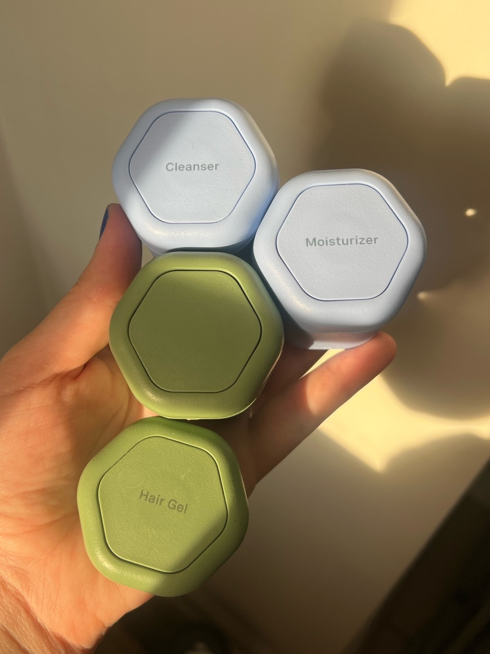 Cadence - Hexagon Containers (Blue & Green)